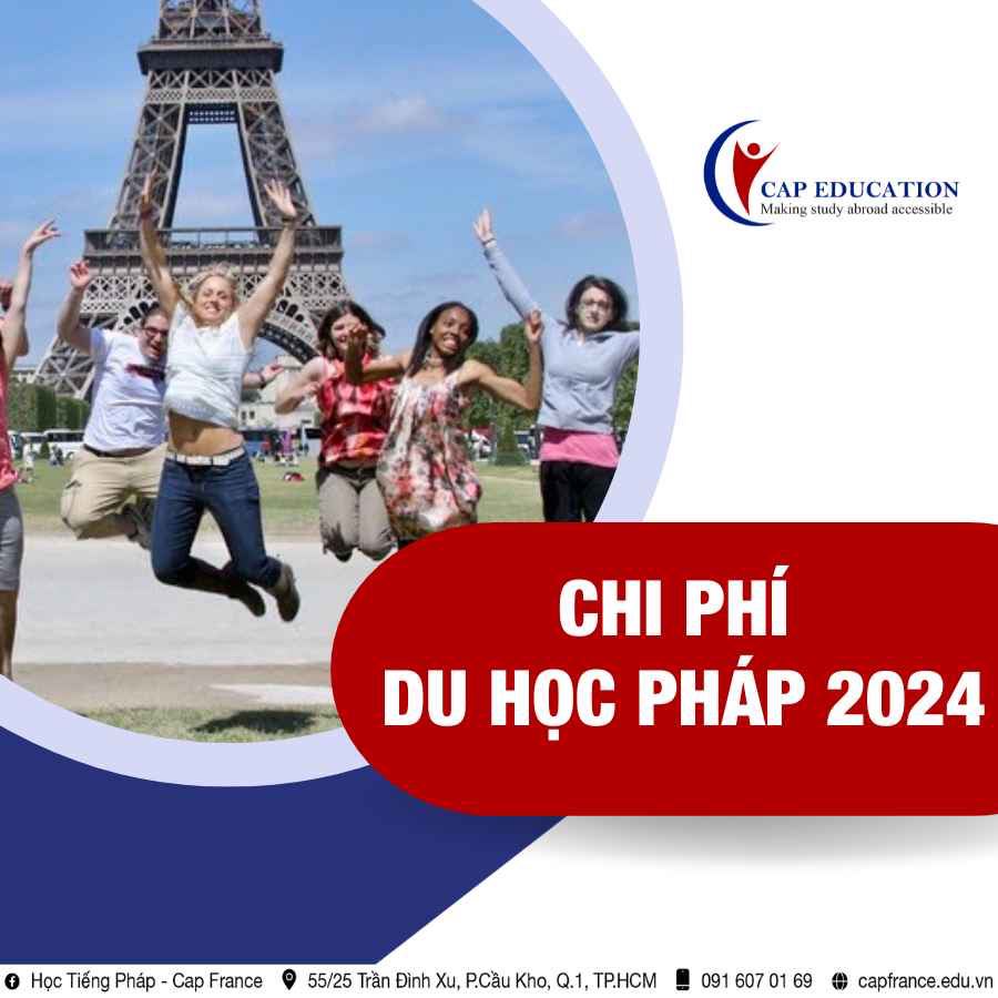 Hình ảnh minh họa Chi Phí Du Học Pháp Năm 2024